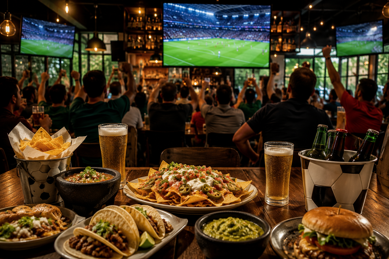 10 restaurantes para ver le mundial 2026 en CDMX